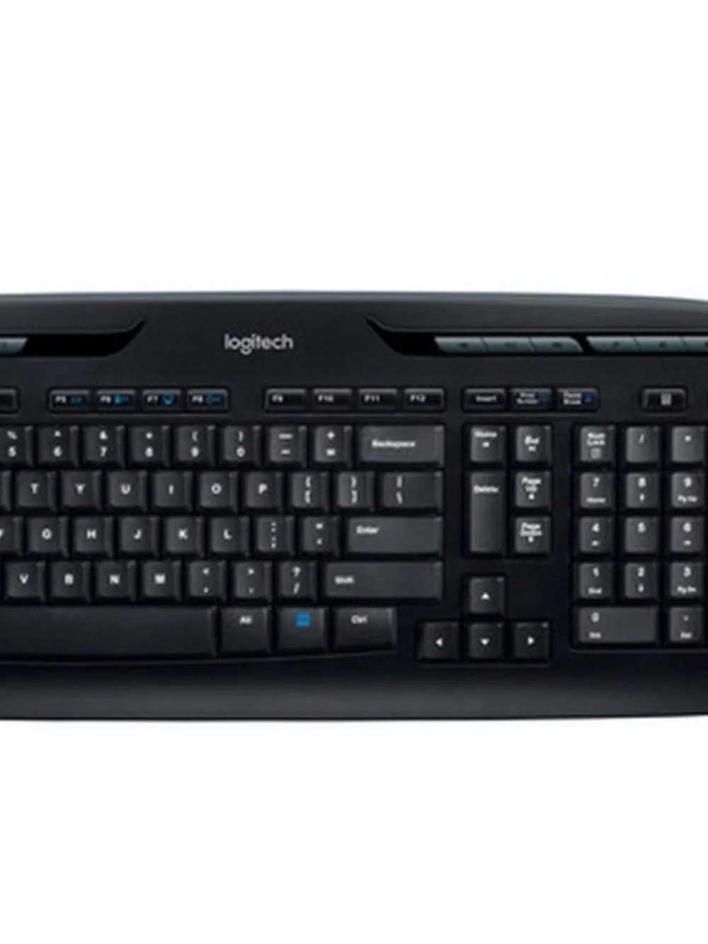 Logitech Black Wireless Keyboard and Mouse Set MK320 Deep Sculpted Keys NIB!